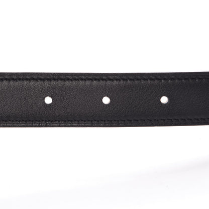Hermes Swift Epsom 24mm Mini Constance H Belt 75 Black Gold 5 of 7