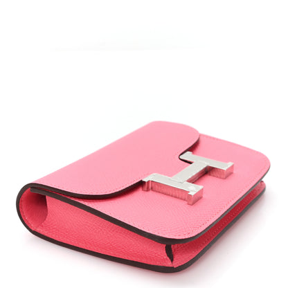 Hermes Epsom Constance Slim Wallet  Rose Azalee 5 of 8