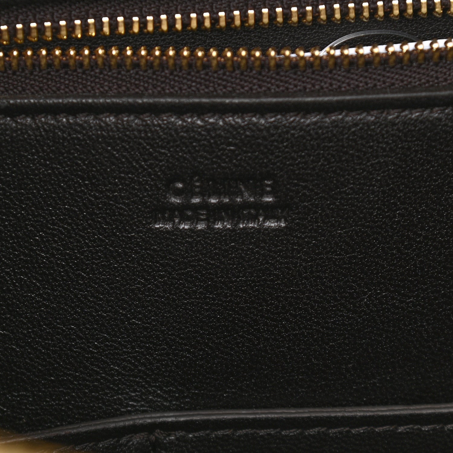 Celine Goatskin Smooth Calfskin Medium Ring Bag Dark Taupe 6 of 11