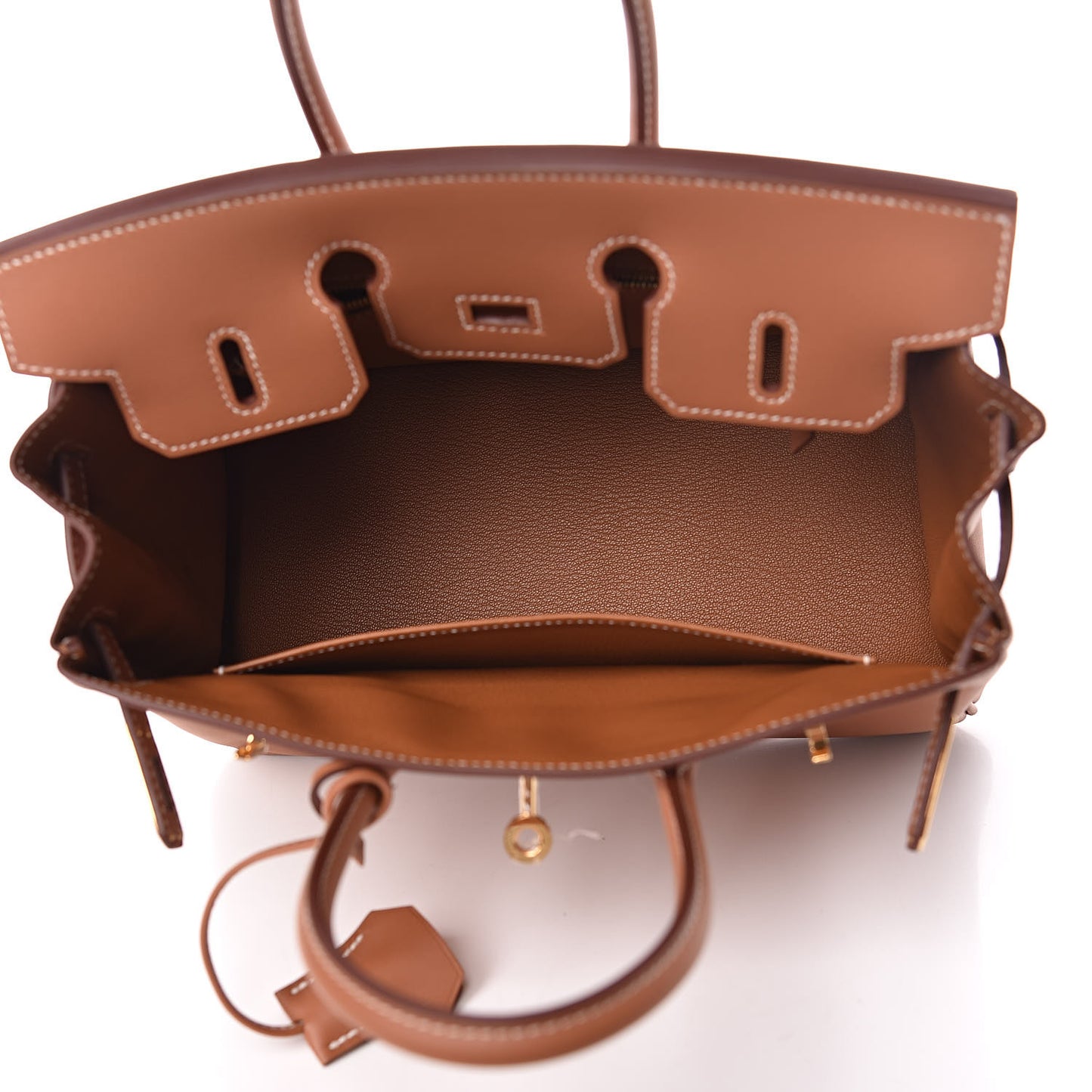 Veau Jonathan Birkin 25 Gold