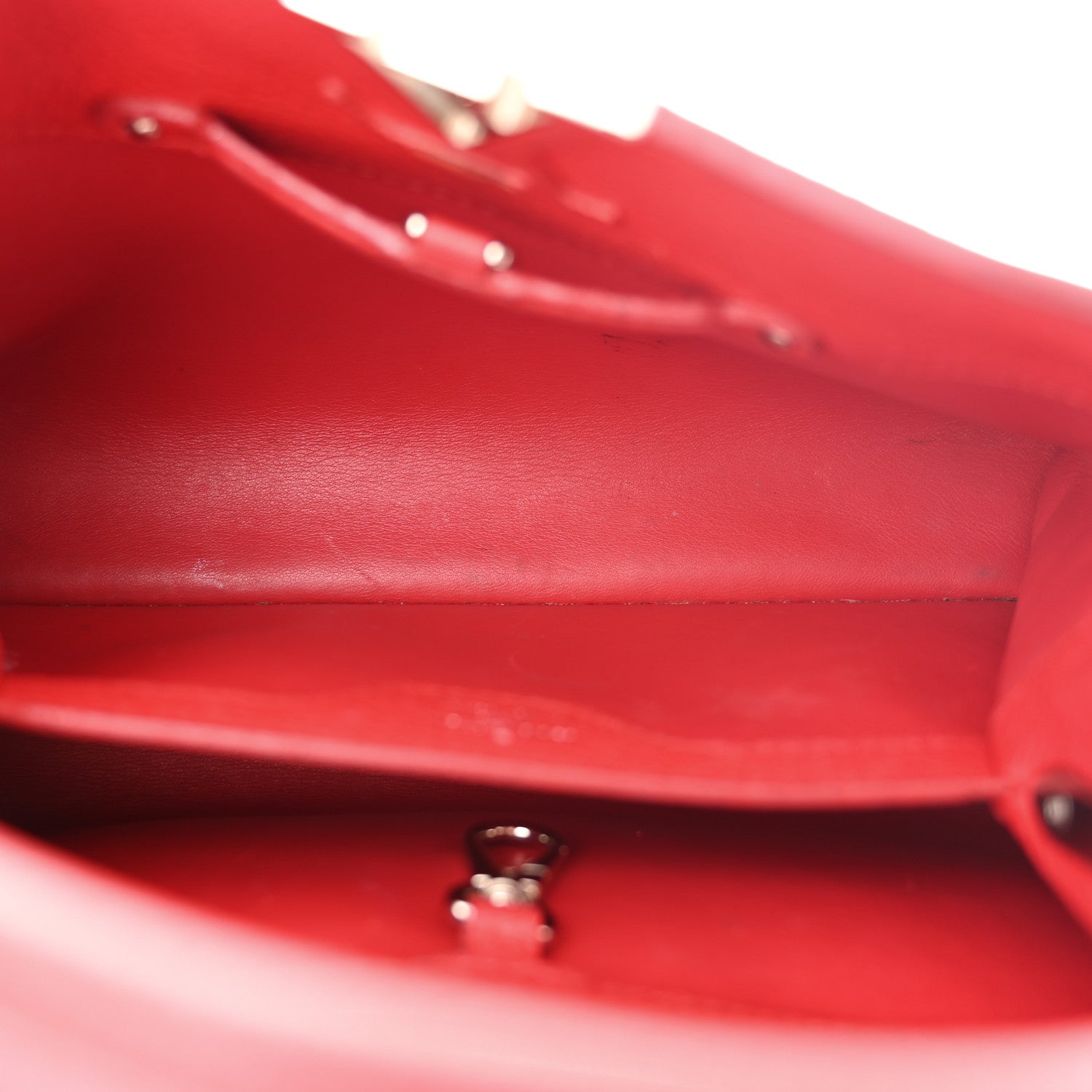 Louis Vuitton Taurillon Capucines BB Coquelicot 5 of 11