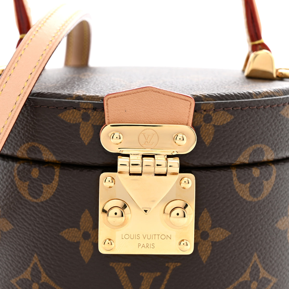 Monogram Trunk Lipstick Case