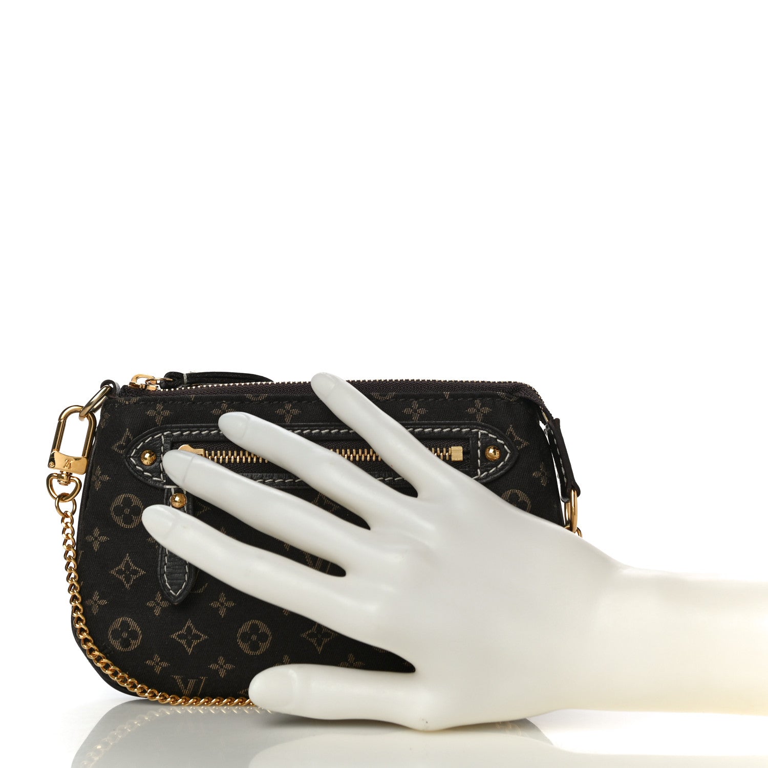 Louis Vuitton Monogram Idylle Mini Pochette Accessories Fusain 2 of 9