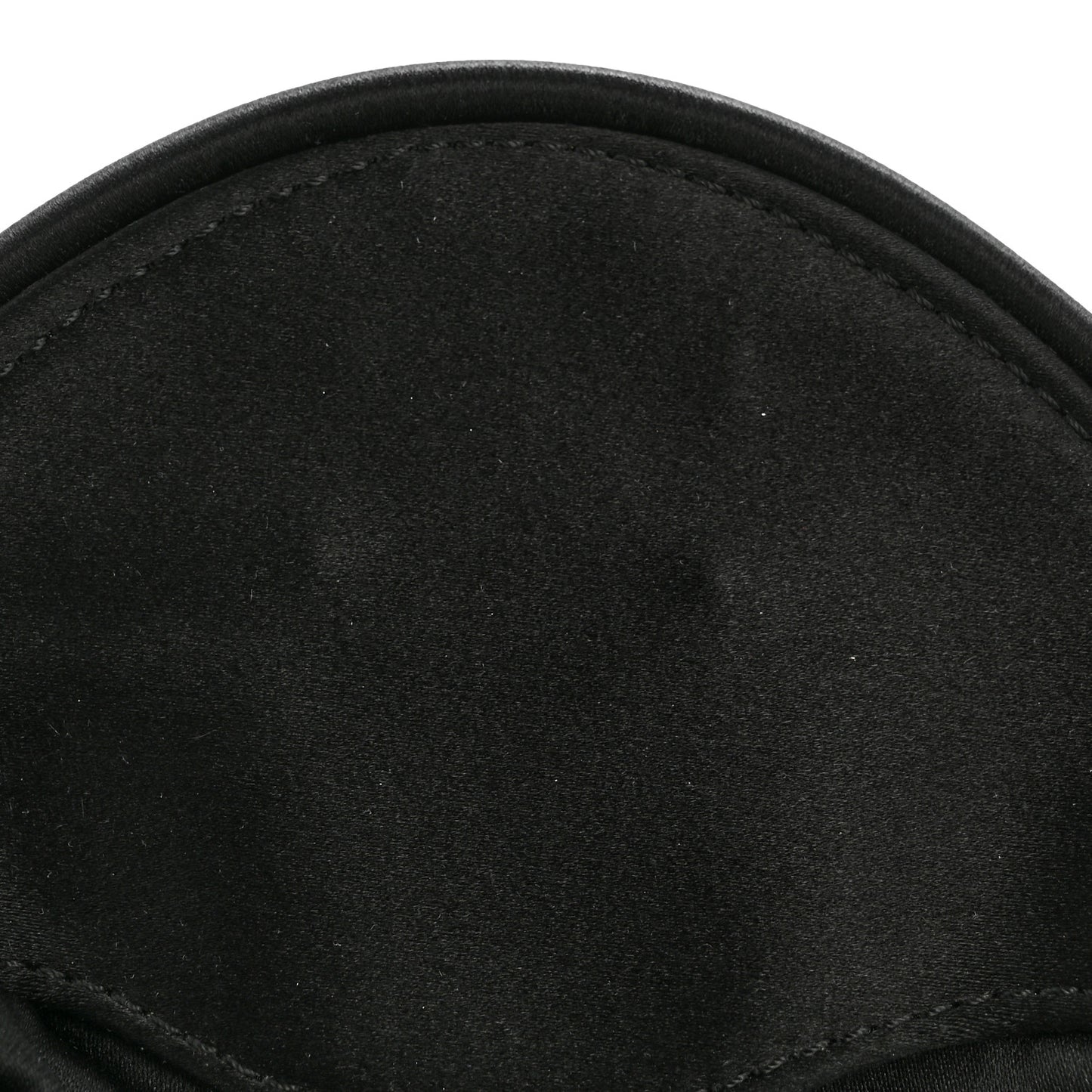 Satin Quilted Flap Clutch Black