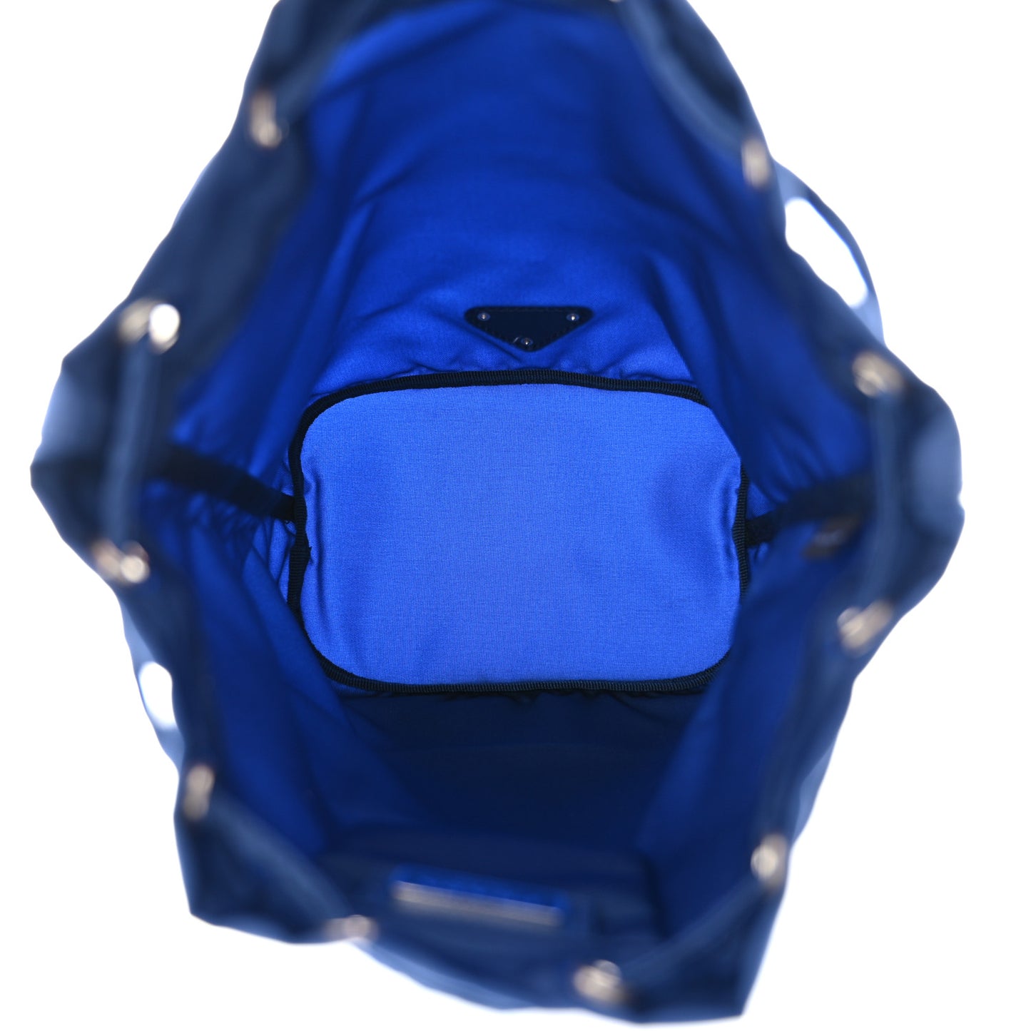 Tessuto Nylon Vela Drawstring Pouch Royal