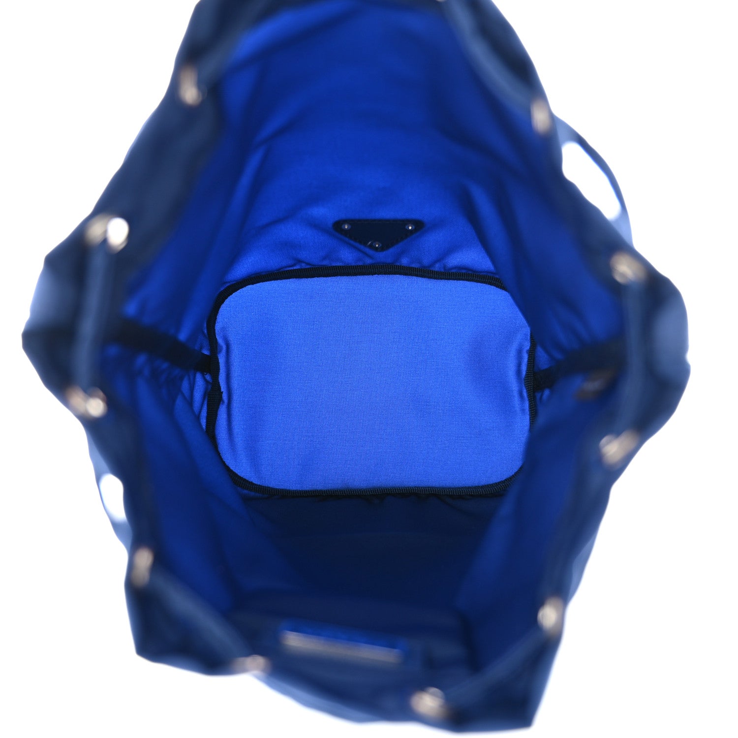 Prada Tessuto Nylon Vela Drawstring Pouch Royal 5 of 7