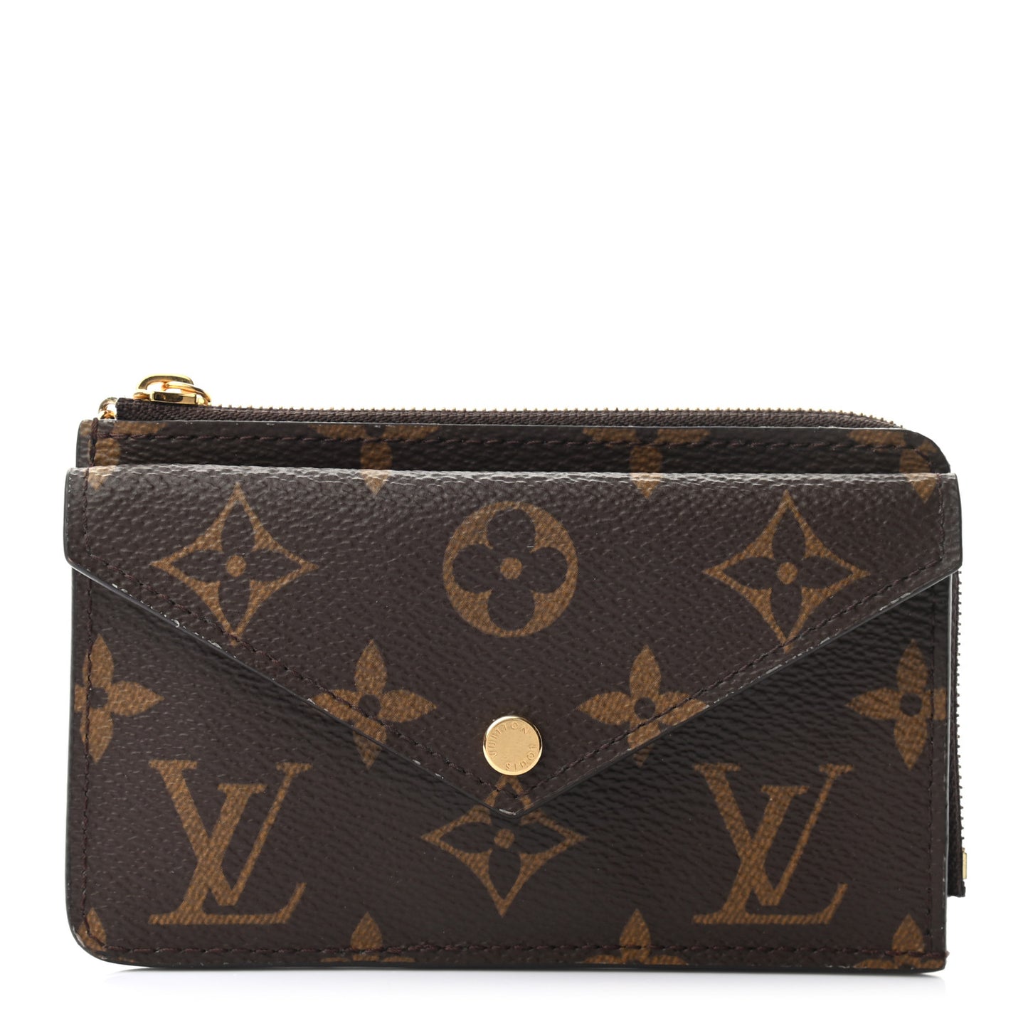 Monogram Recto Verso Card Holder Black