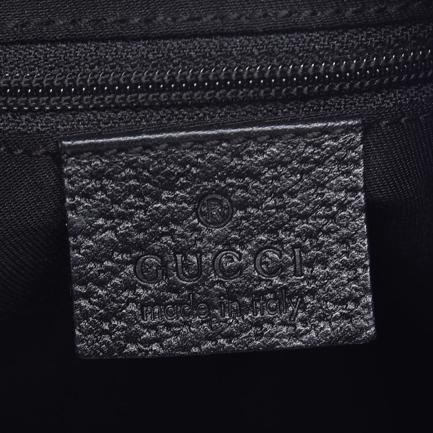 Monogram Pocket Hobo Black