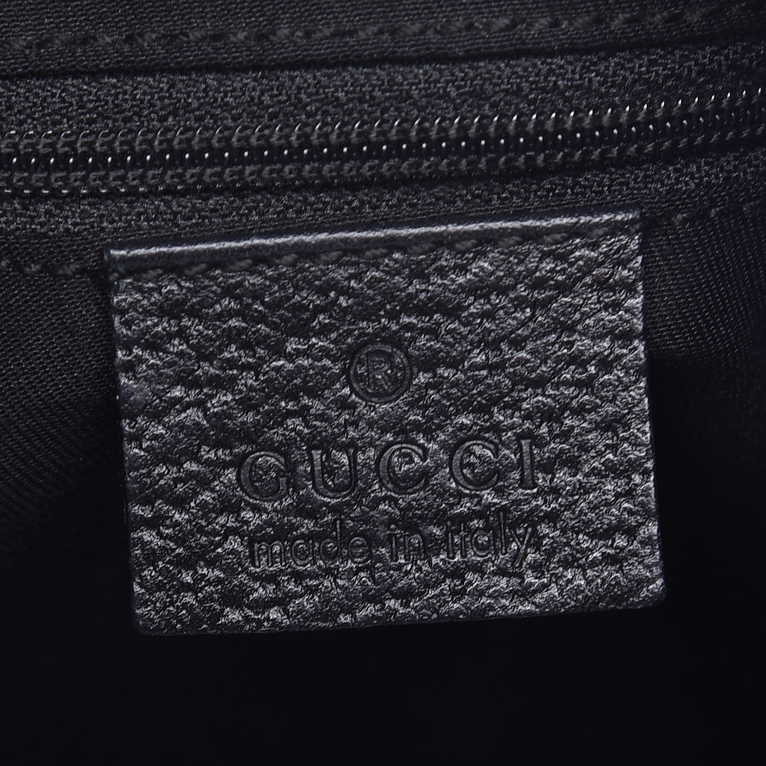 Gucci Monogram Pocket Hobo Black 6 of 11