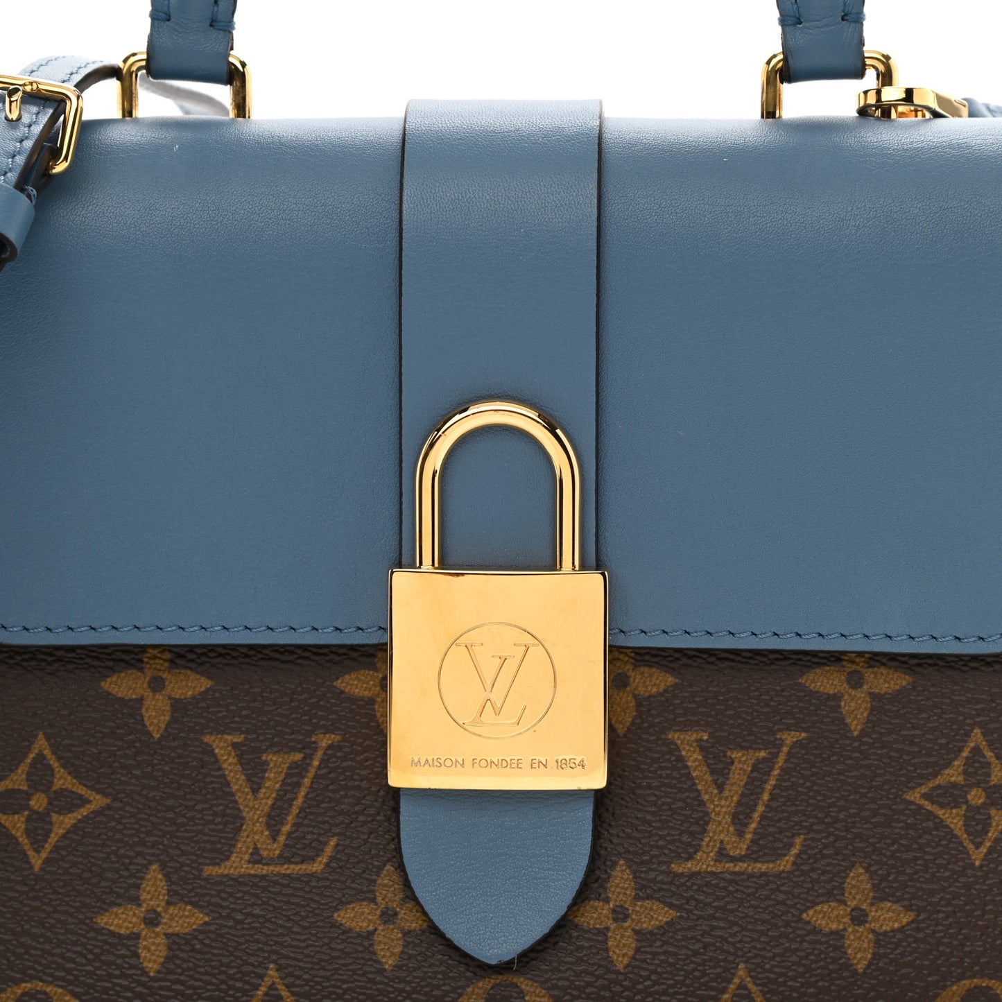 Monogram Locky BB Blue Jean