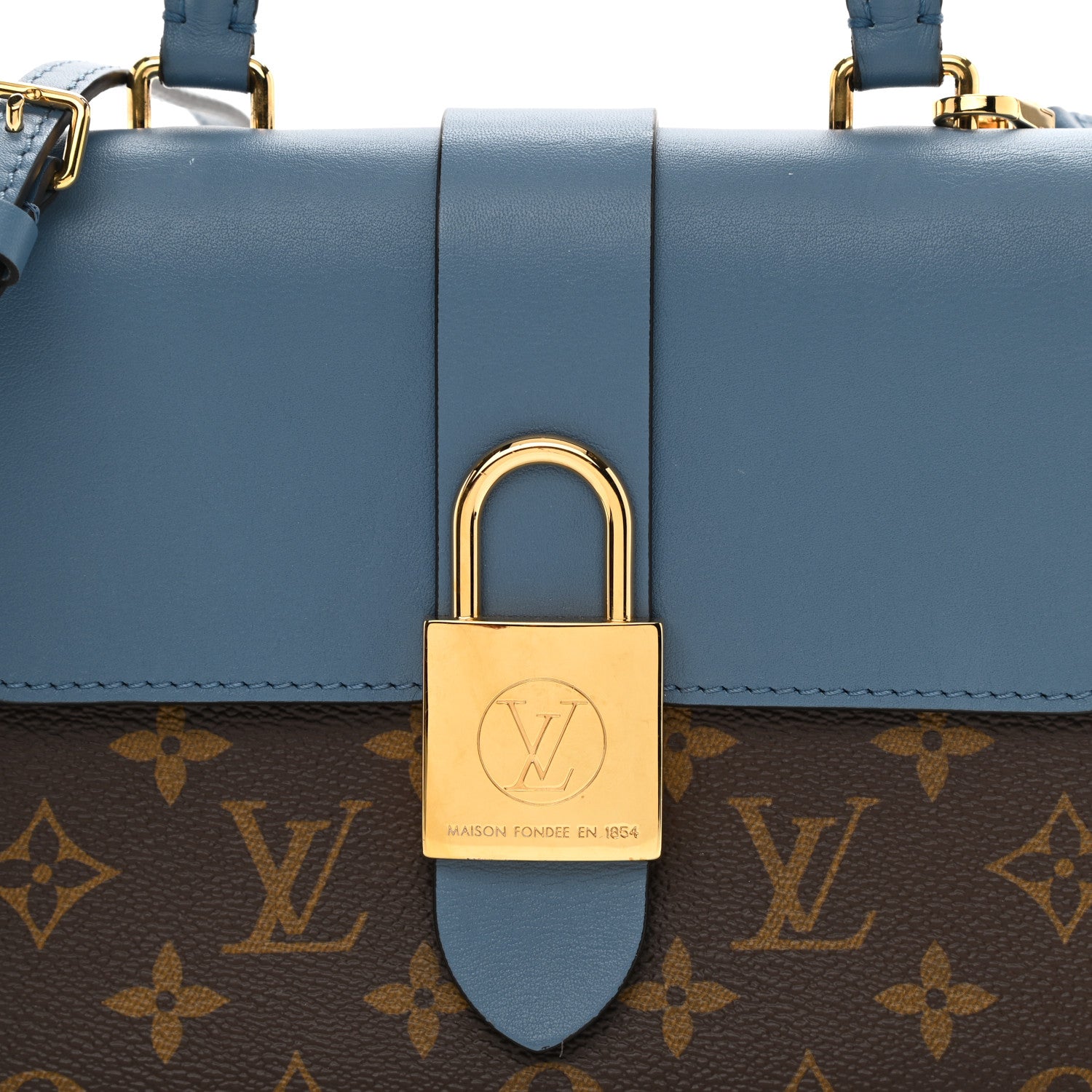 Louis Vuitton Monogram Locky BB Blue Jean 8 of 12