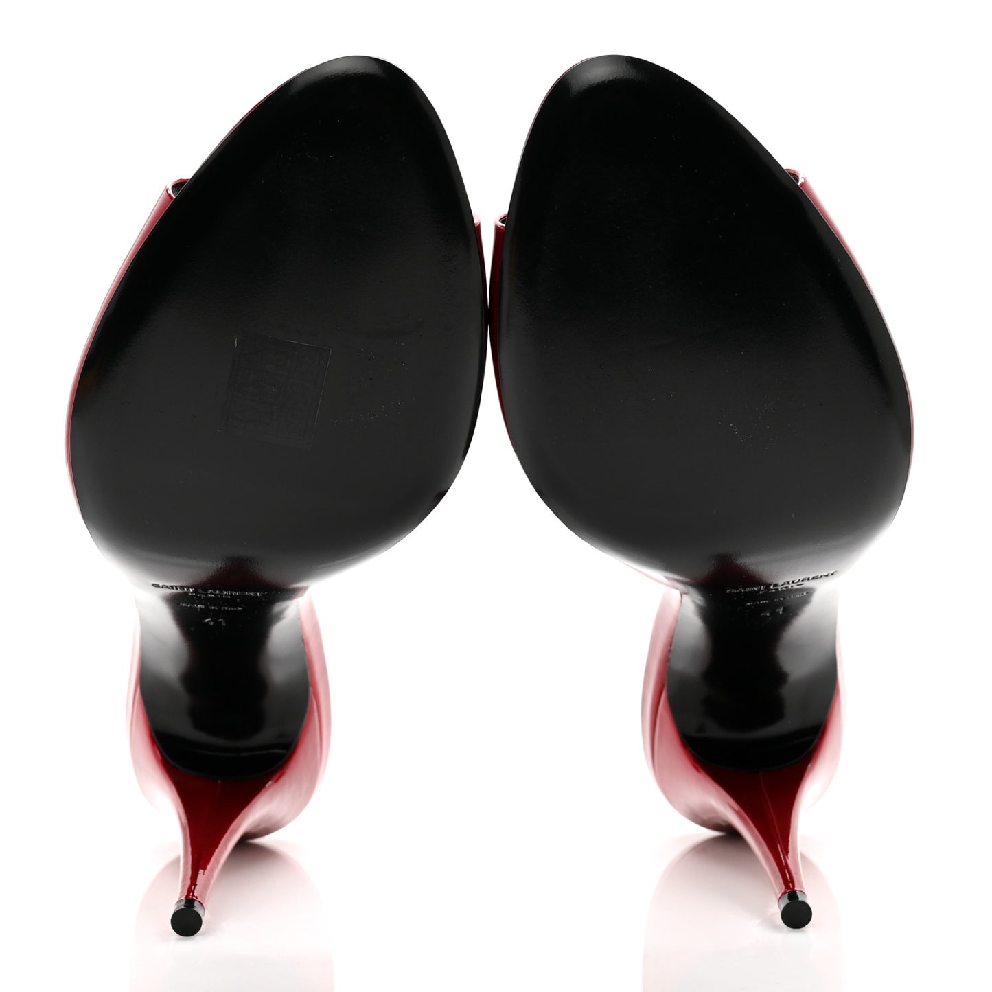 Patent Sexy 95mm Pumps 41 Red