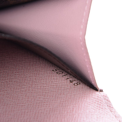 Louis Vuitton Monogram Emilie Wallet Rose Ballerine 7 of 7