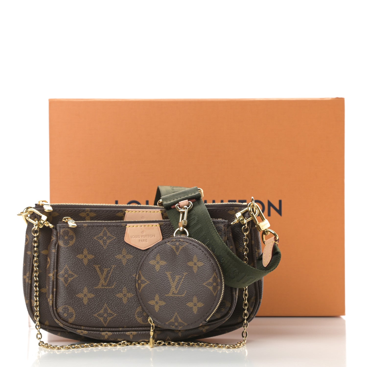 Louis Vuitton Monogram Multi Pochette Accessories Kaki 16 of 16