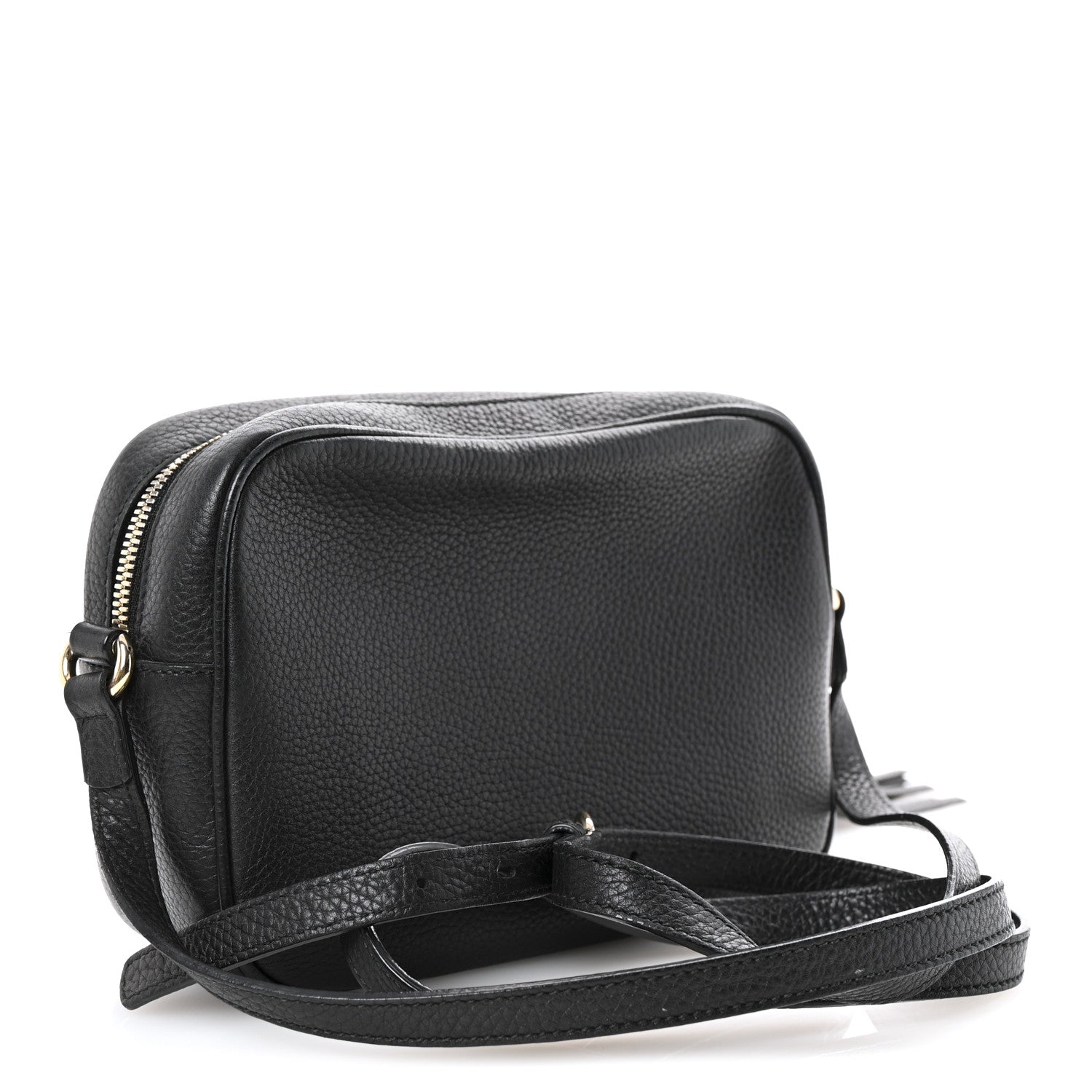 Gucci Pebbled Calfskin Small Soho Disco Bag Black 3 of 14