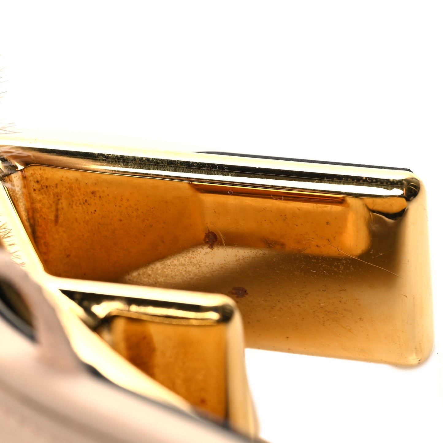 Mink Vitello Fendi First 95mm Slide Sandals 37 Pink