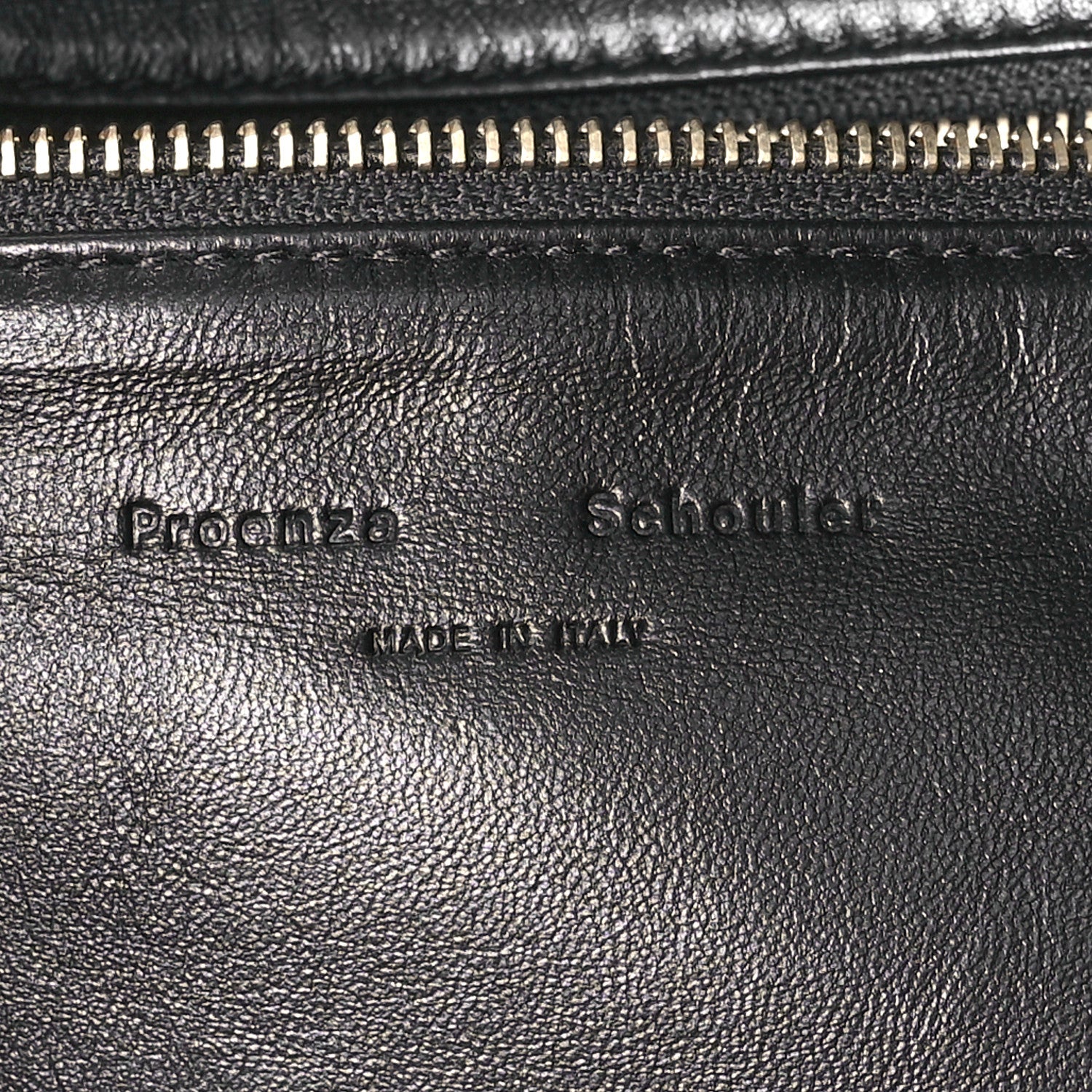 Proenza Schouler Calfskin Large Drawstring Shoulder Bag Black 5 of 11