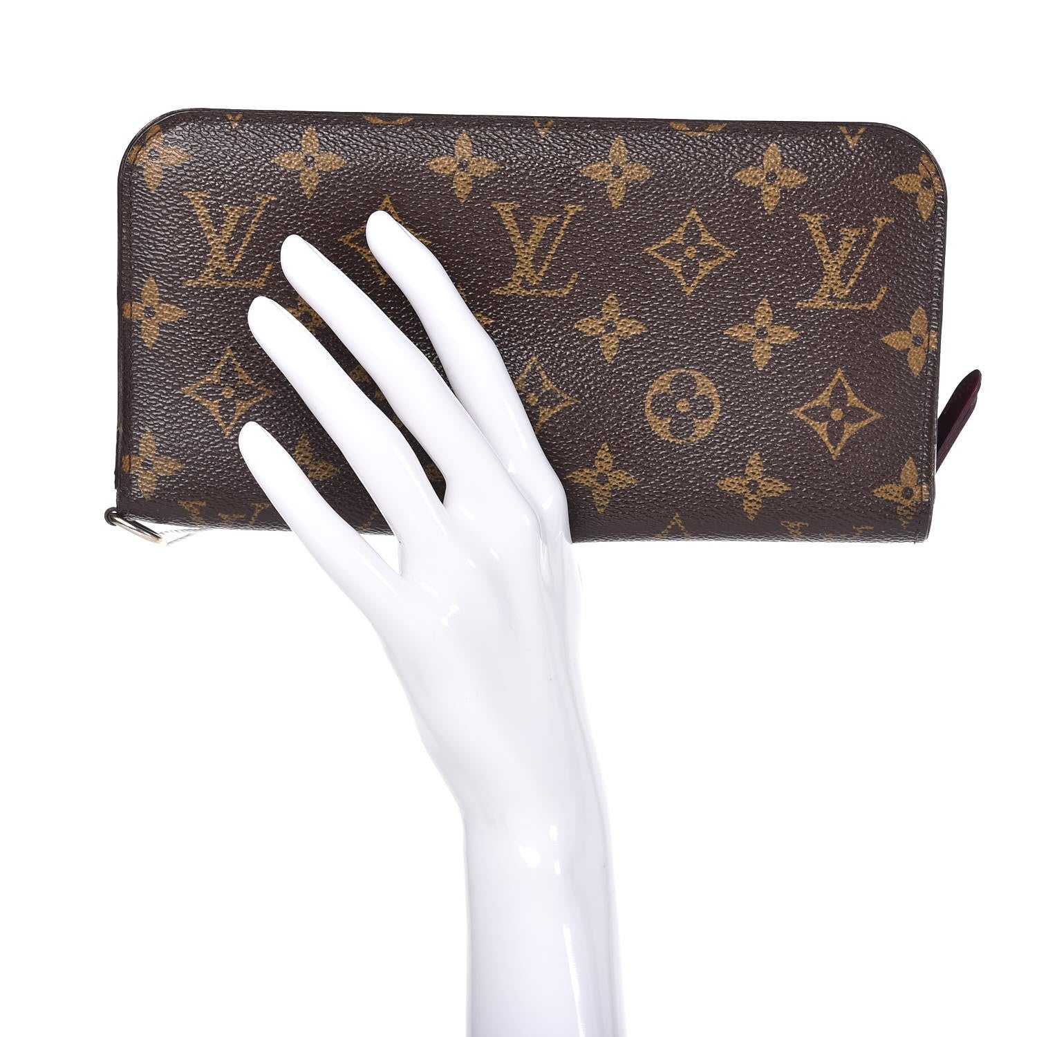 Louis Vuitton Monogram Leopard Insolite Wallet Rouge Fauviste 2 of 8