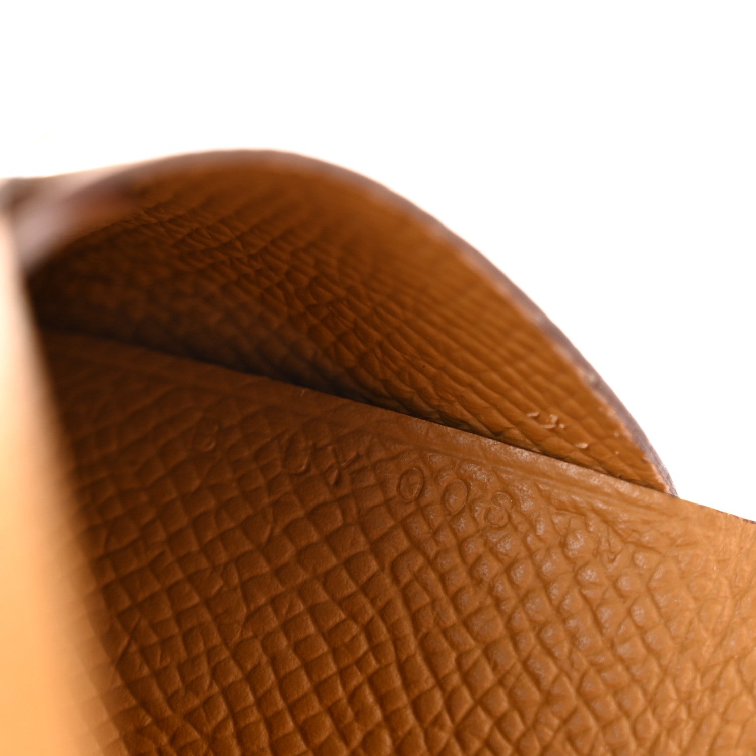 Hermes Epsom Calvi Duo Card Case Biscuit 7 of 10
