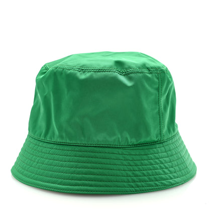 Prada Re-Nylon Metal Triangle Logo Mens Bucket Hat M Menta 3 of 7
