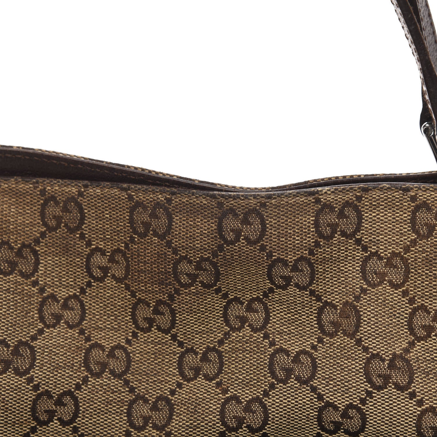 Gucci Monogram Medium Eclipse Shoulder Bag Dark Brown 14 of 15