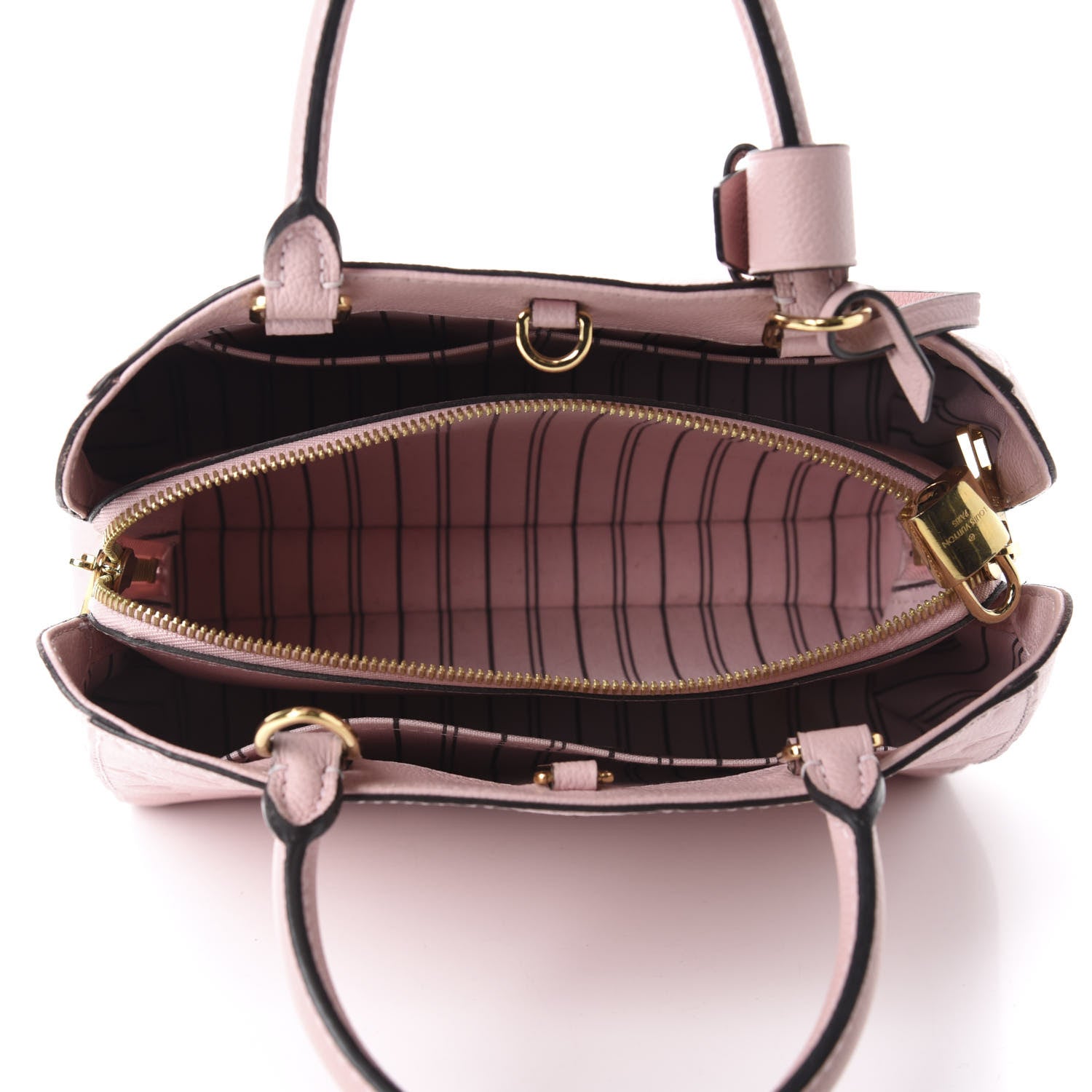 Louis Vuitton Empreinte Montaigne BB Rose Ballerine 5 of 13