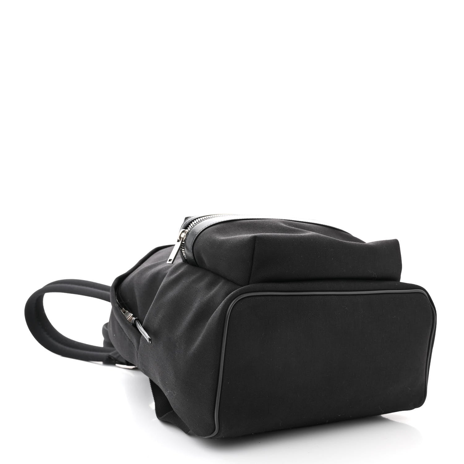 Saint Laurent Canvas City Backpack Black 4 of 11