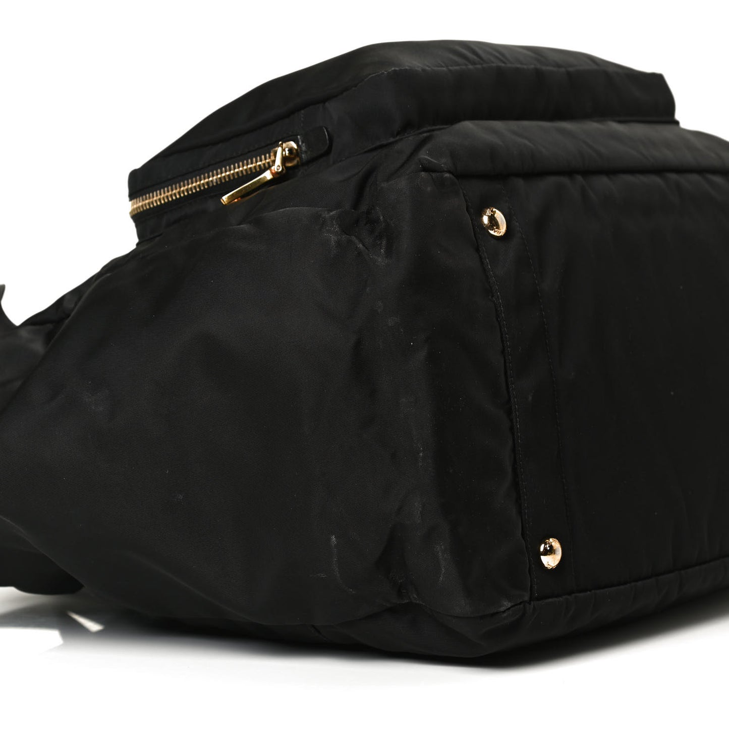 Nylon Vela Baby Bag Black