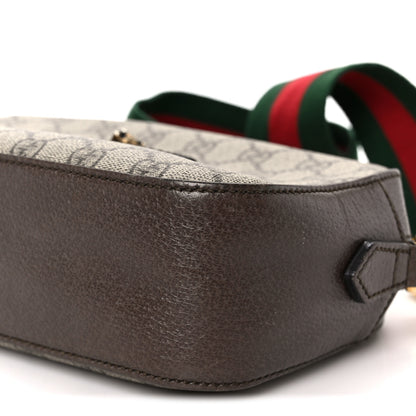 Gucci GG Supreme Monogram Web Neo Vintage Shoulder Bag Beige New Acero Crop 11 of 11