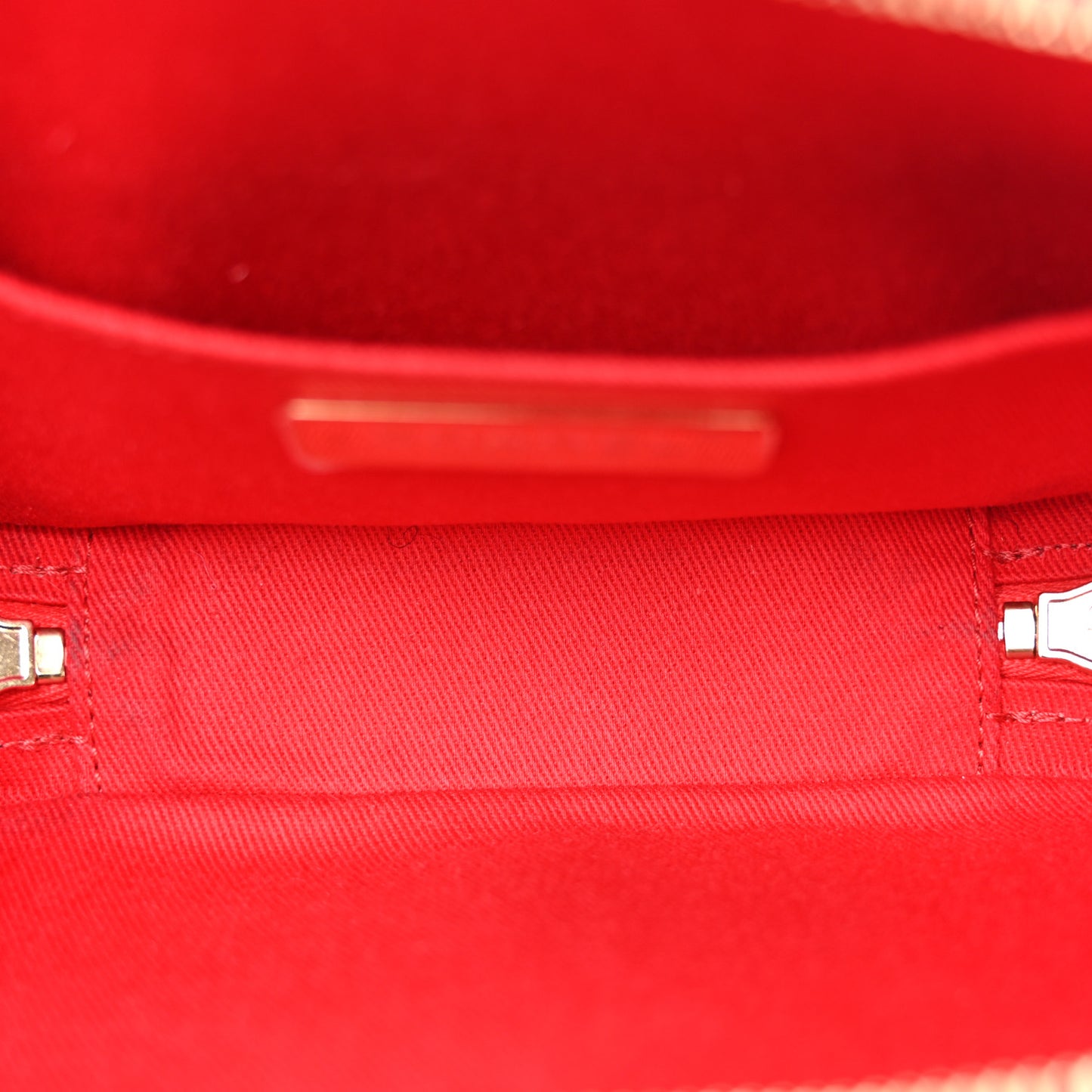 Caviar Quilted Waist Bag Red