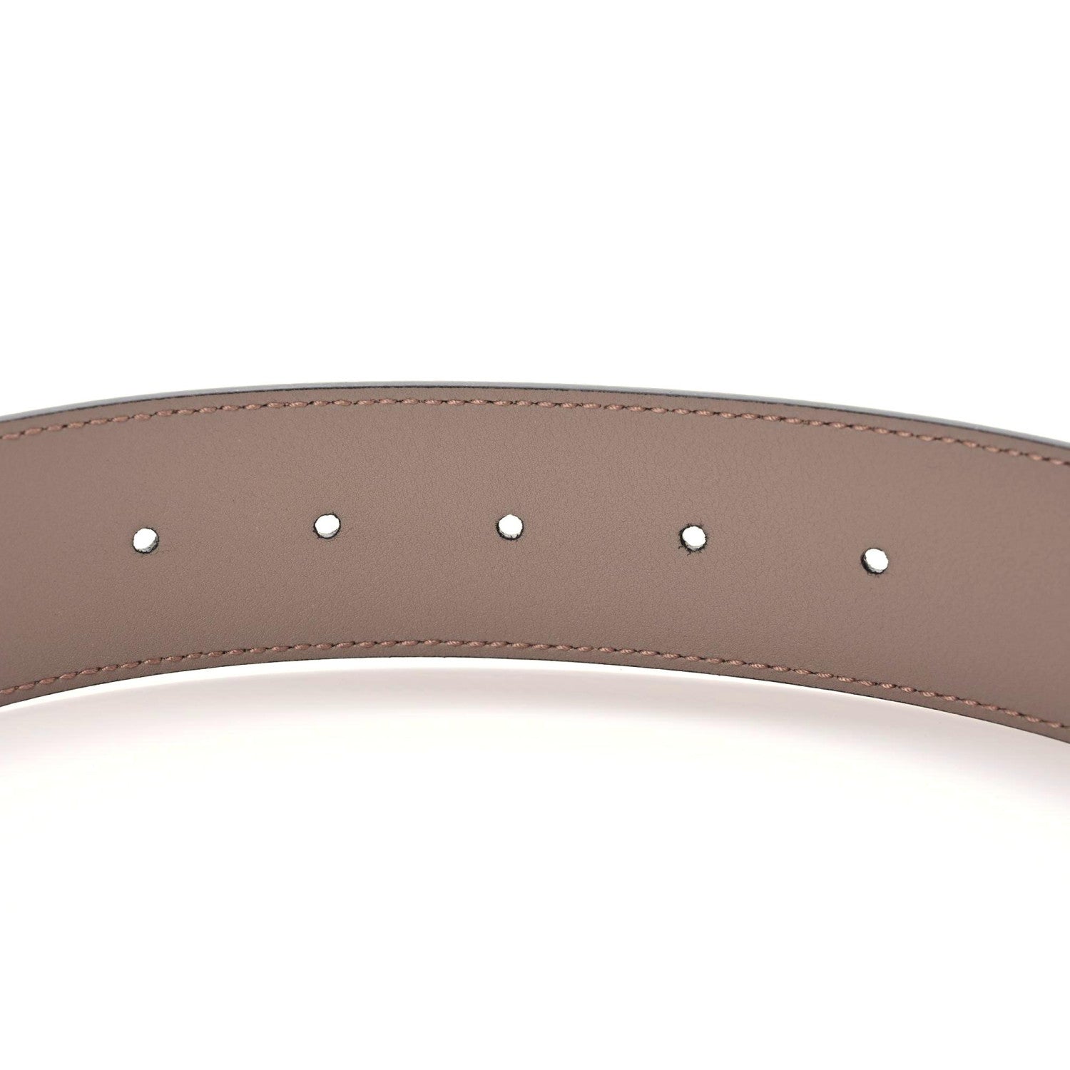 Gucci Calfskin Double G 40mm Belt 70 28 Porcelain Rose 4 of 5