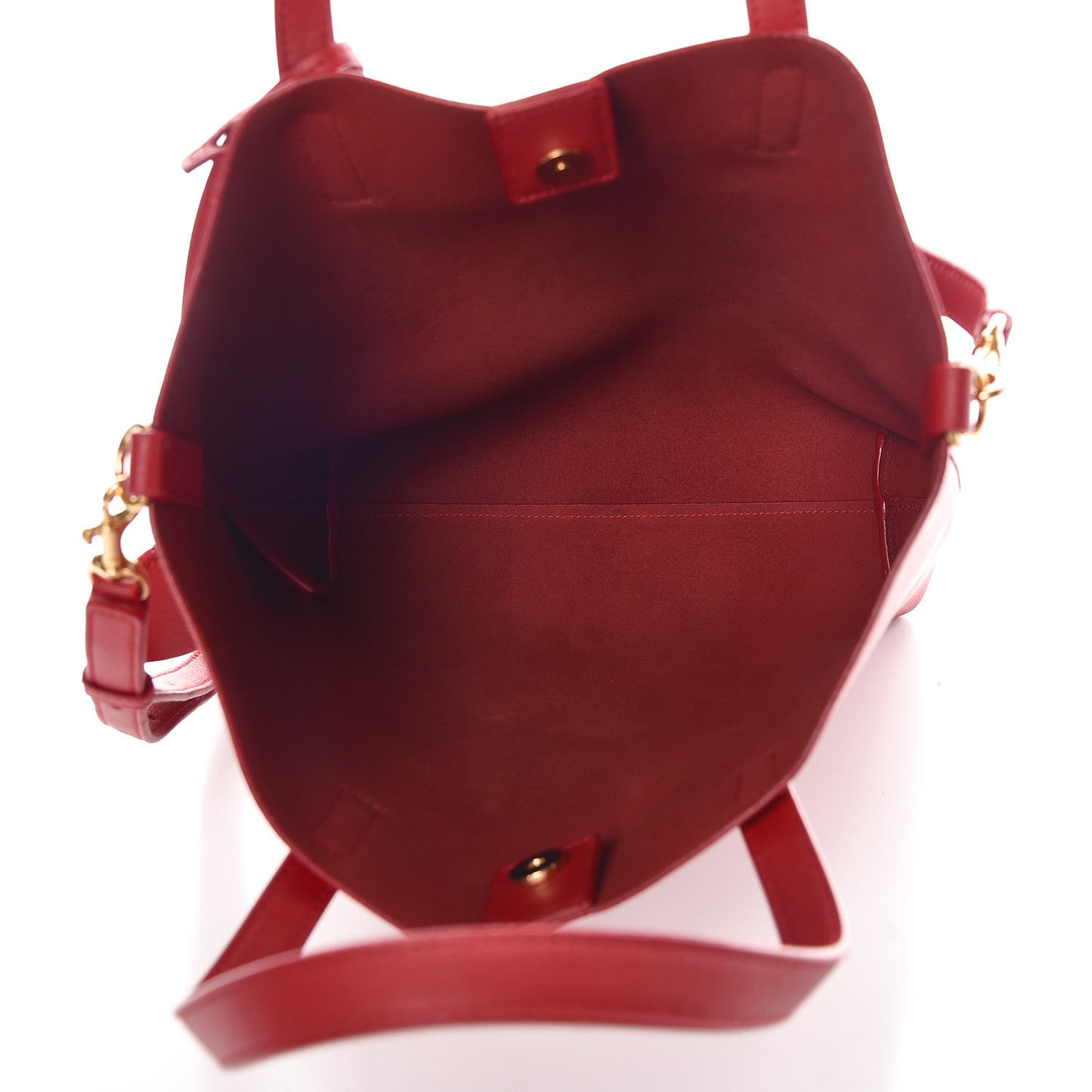 Calfskin Toy Shopping Tote Rouge Eros