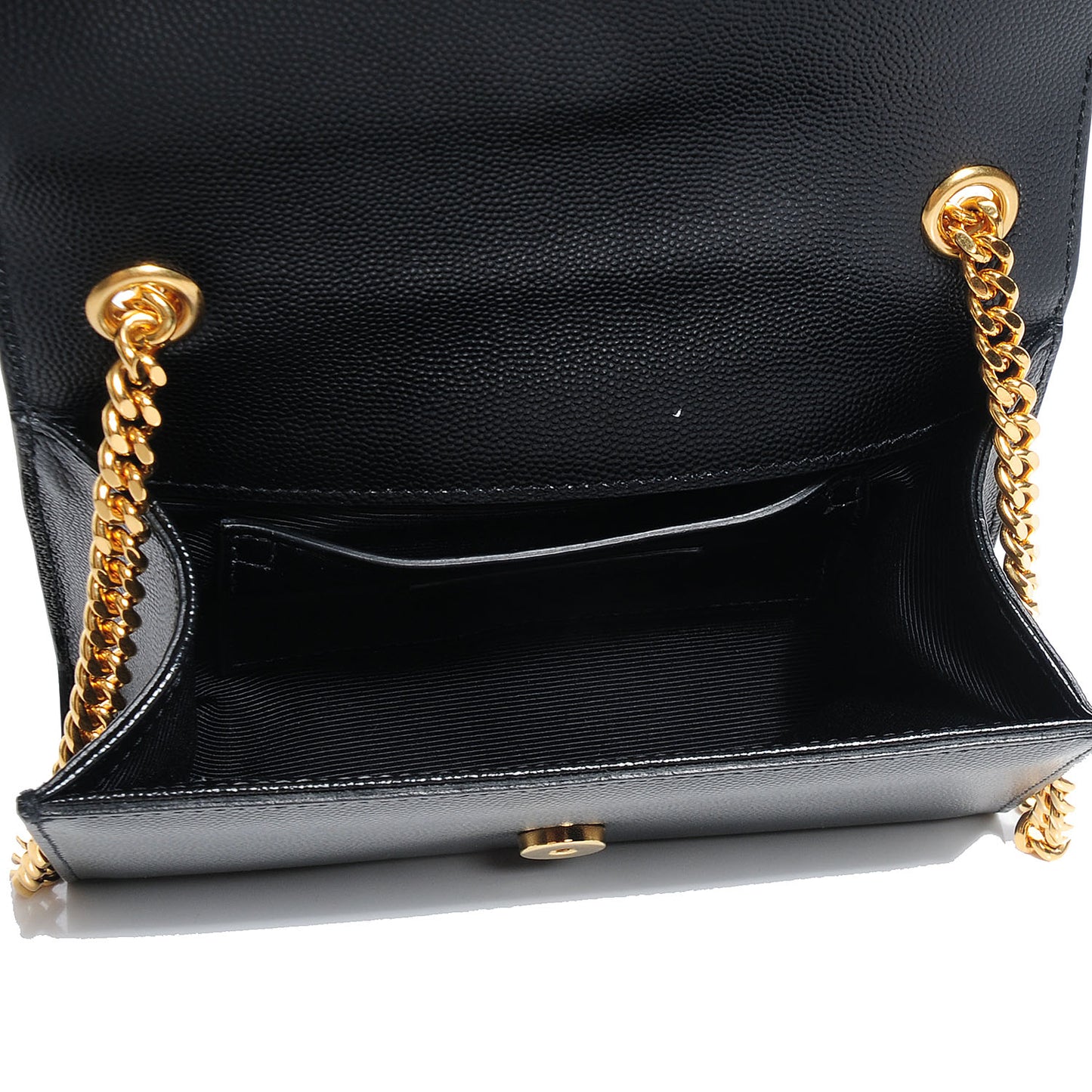 Grain De Poudre Small Classic Monogram Satchel Black