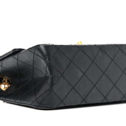 Chanel Aged Calfskin Quilted 2.55 Reissue Mini Flap Black 6 of 12