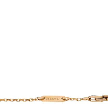 Van Cleef & Arpels 18K Yellow Gold Mother of Pearl Sweet Alhambra Bracelet 4 of 5