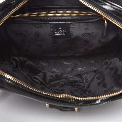 Gucci Dialux Pop Bamboo Top Handle Tote Black 5 of 12