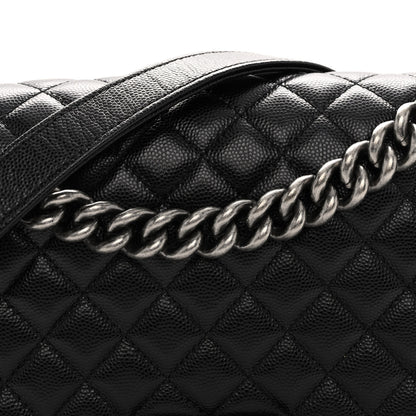Chanel Caviar Quilted Medium Boy Flap Black 6 of 11