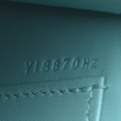 Hermes Chevre Mysore Verso Mini Kelly Sellier 20 Vert Titien Bleu Atoll 7 of 9