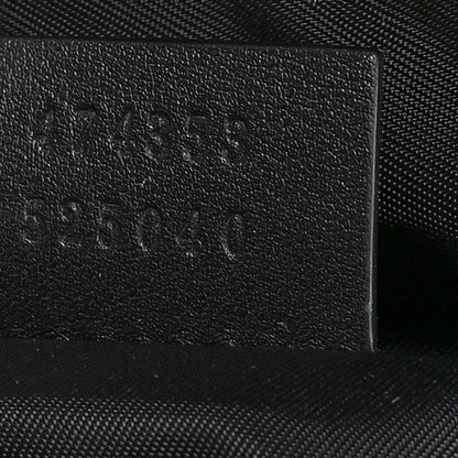 Gucci GG Supreme Monogram Gran Turismo Suitcase Black Grey 6 of 10
