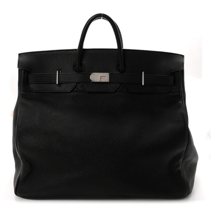 Hermes Togo HAC Travel Birkin 50 Black 1 of 11