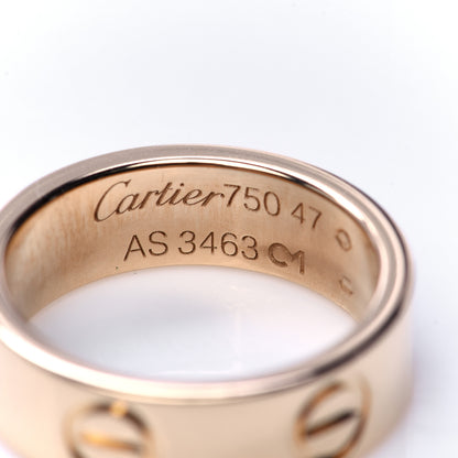 Cartier 18K Yellow Gold 5.5mm LOVE Ring 47 4 4 of 5
