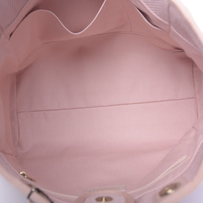 Chanel Mixed Fibers Calfskin Small Deauville Tote Rose Pink 5 of 10
