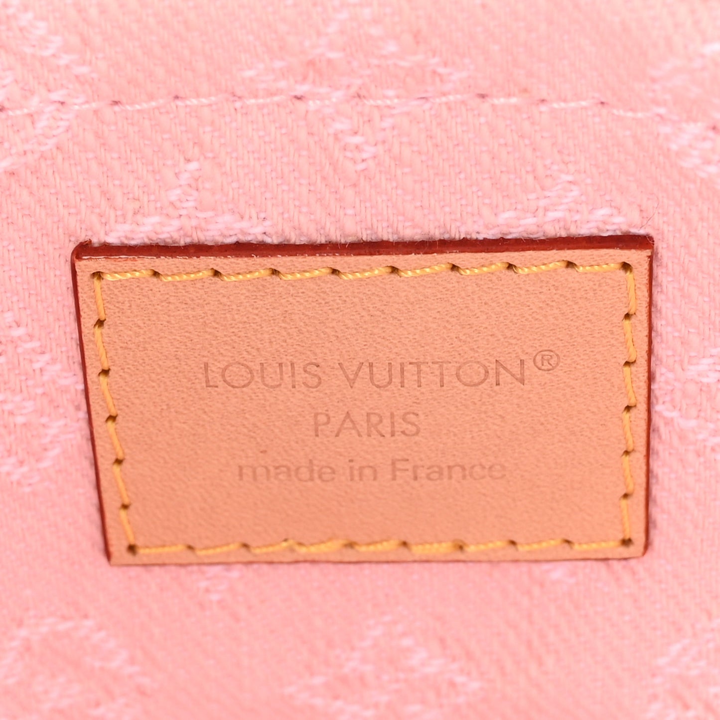 Monogram Denim Sunset Washed Pink