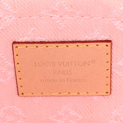 Louis Vuitton Monogram Denim Sunset Washed Pink 5 of 9