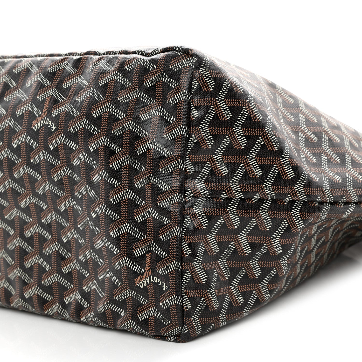 Goyard Goyardine Saint Louis GM Black Gold 11 of 12
