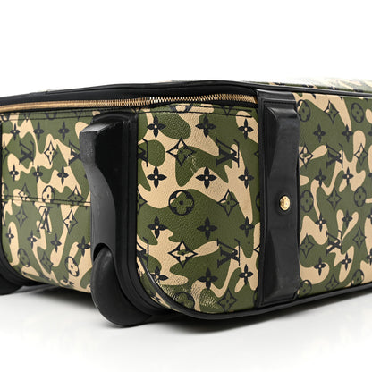 Louis Vuitton Monogramouflage Pegase 60 Rolling Luggage 9 of 13
