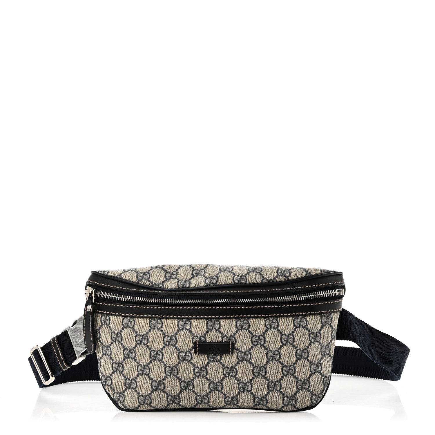 Gucci GG Plus Monogram Belt Bag Navy 1 of 10