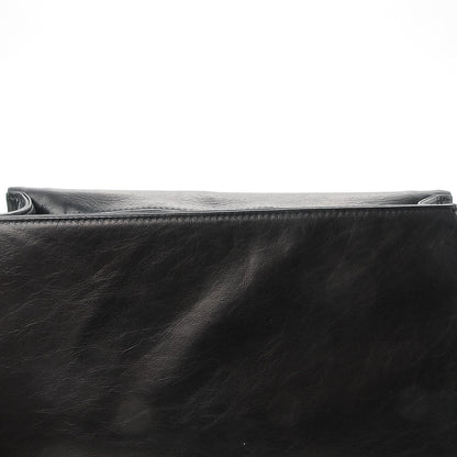 Chanel Calfskin Embossed Stitch Large Boy Flap Black 9 of 10