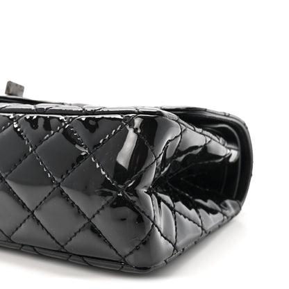 Chanel Patent Calfskin Quilted 2.55 Reissue 225 Flap So Black 10 of 10