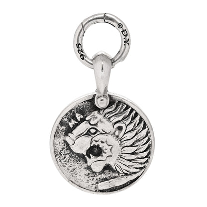 David Yurman Sterling Silver Petrvs Lion Amulet Pendant 1 of 4